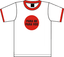 Remera Turf - Para mi, para vos. Mod 2